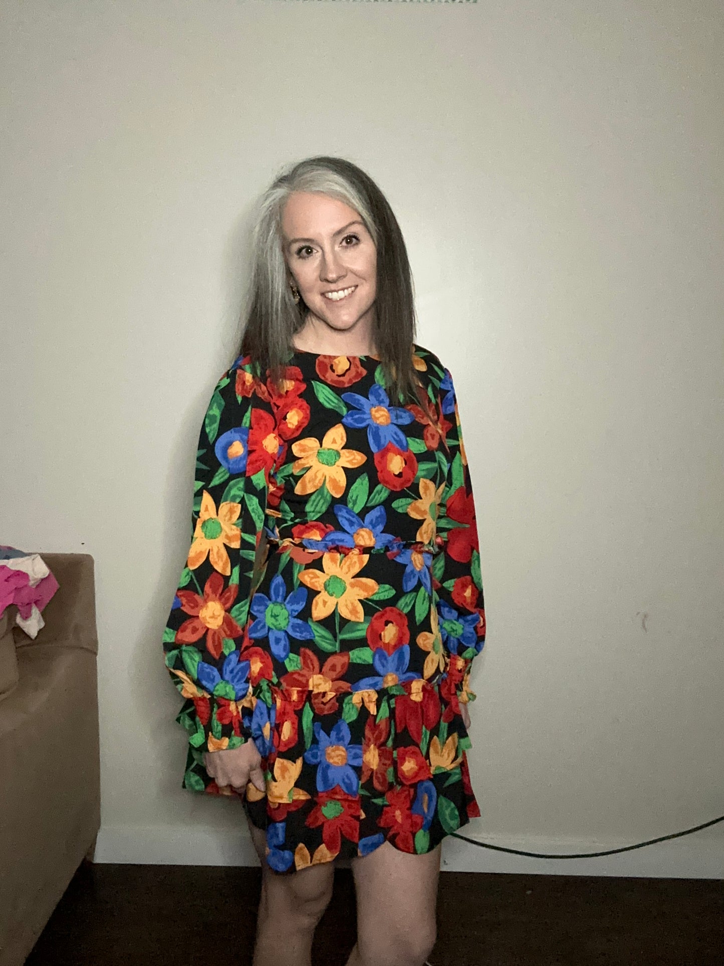 Vibrant Vibes Multicolored Dress
