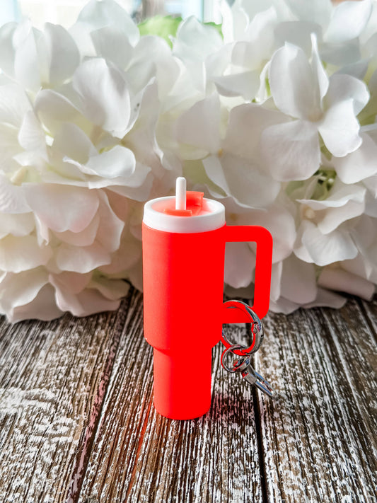 Stan Mini Keychain "Neon Orange"